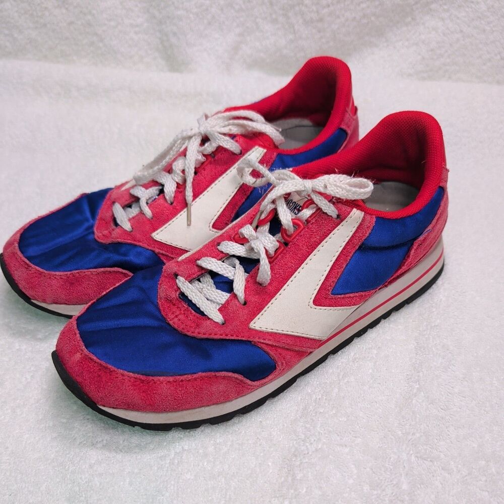 Brooks Heritage Chariot Red White Blue Athletic Shoe Men 8
